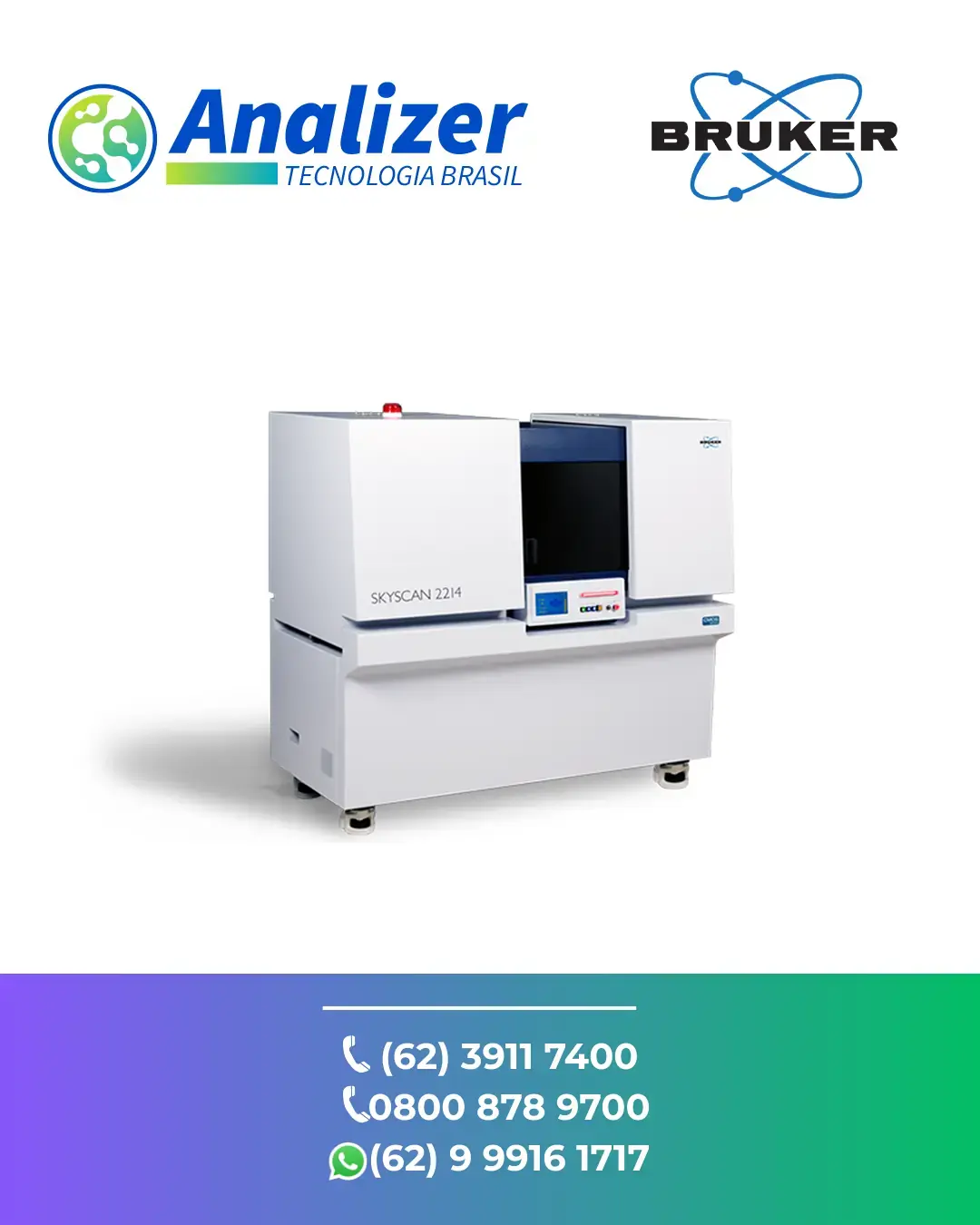CONSERTO MICROSCOPIO 3D DE RAIOS X SKYSCAN 2214 CMOS EDITION BRUKER ...