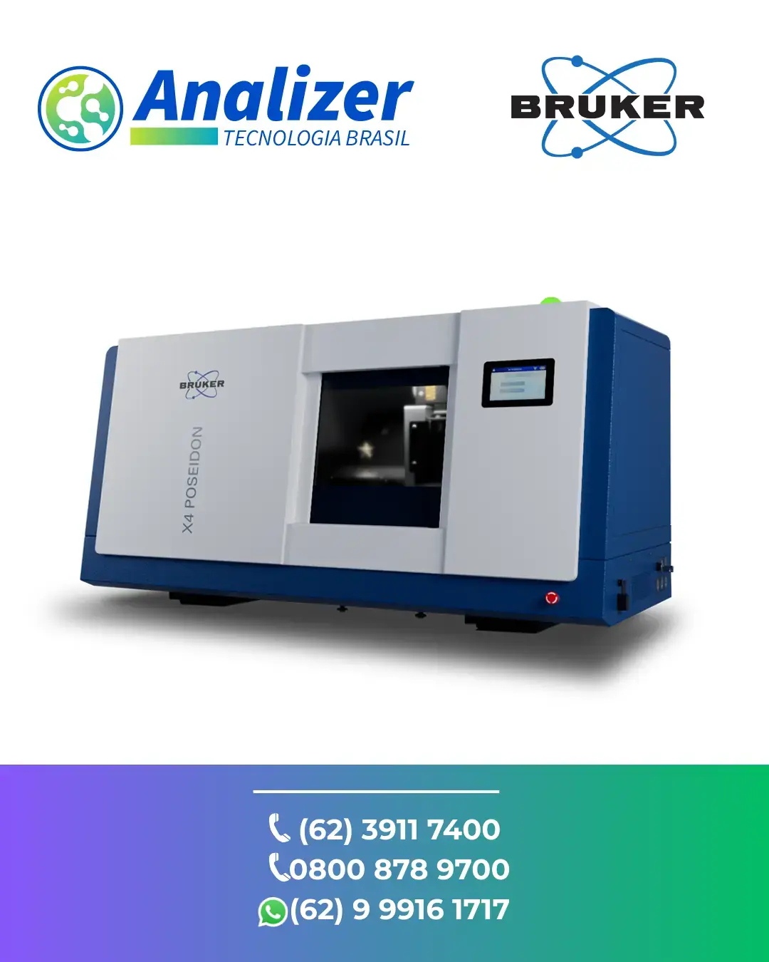 REPARO MICROTOMOGRAFO DE RAIOS X X4 POSEIDON BRUKER BRASIL - Analizer ...